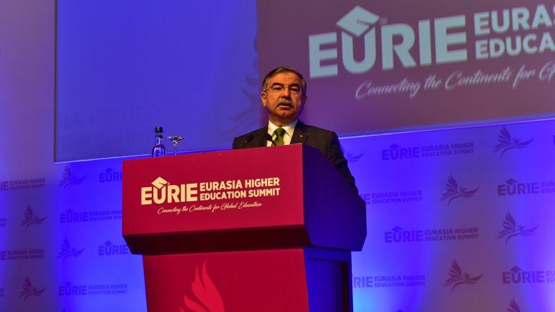 Bakan Yılmaz, EURIE 2017 Uluslararası Avrasya Yükseköğretim Zirvesi’ne katıldı