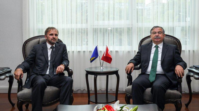 Bakan Yılmaz, Bosna Hersek Ankara Büyükelçisi Sadoviç’i kabul etti